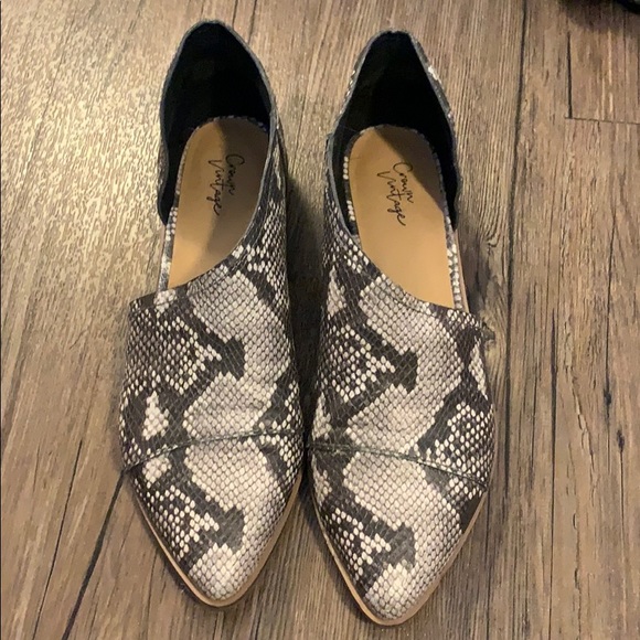 Snakeskin Booties